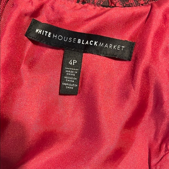 White House Black Market Vibrant Pink Mini Dress - Picture 7 of 8